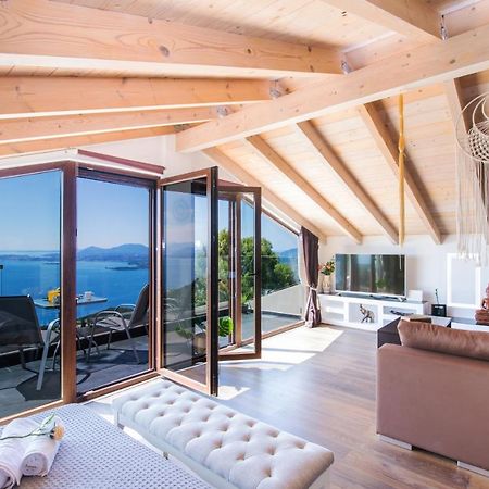 Apartamento Blue Sky Loft By Corfuescapes Spartylas Exterior foto