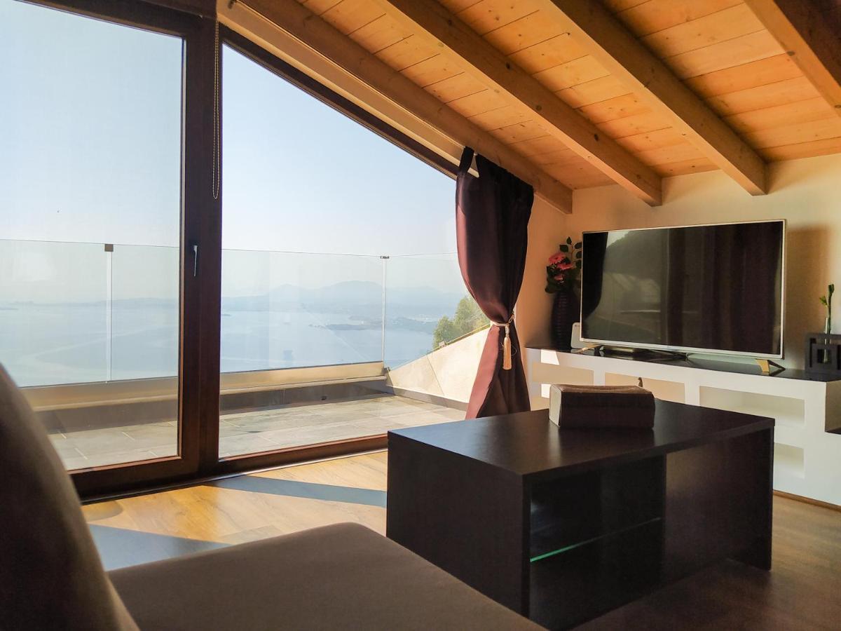 Apartamento Blue Sky Loft By Corfuescapes Spartylas Exterior foto