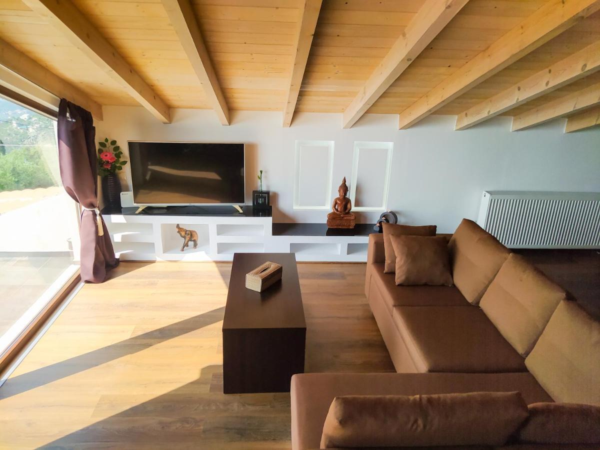 Apartamento Blue Sky Loft By Corfuescapes Spartylas Exterior foto