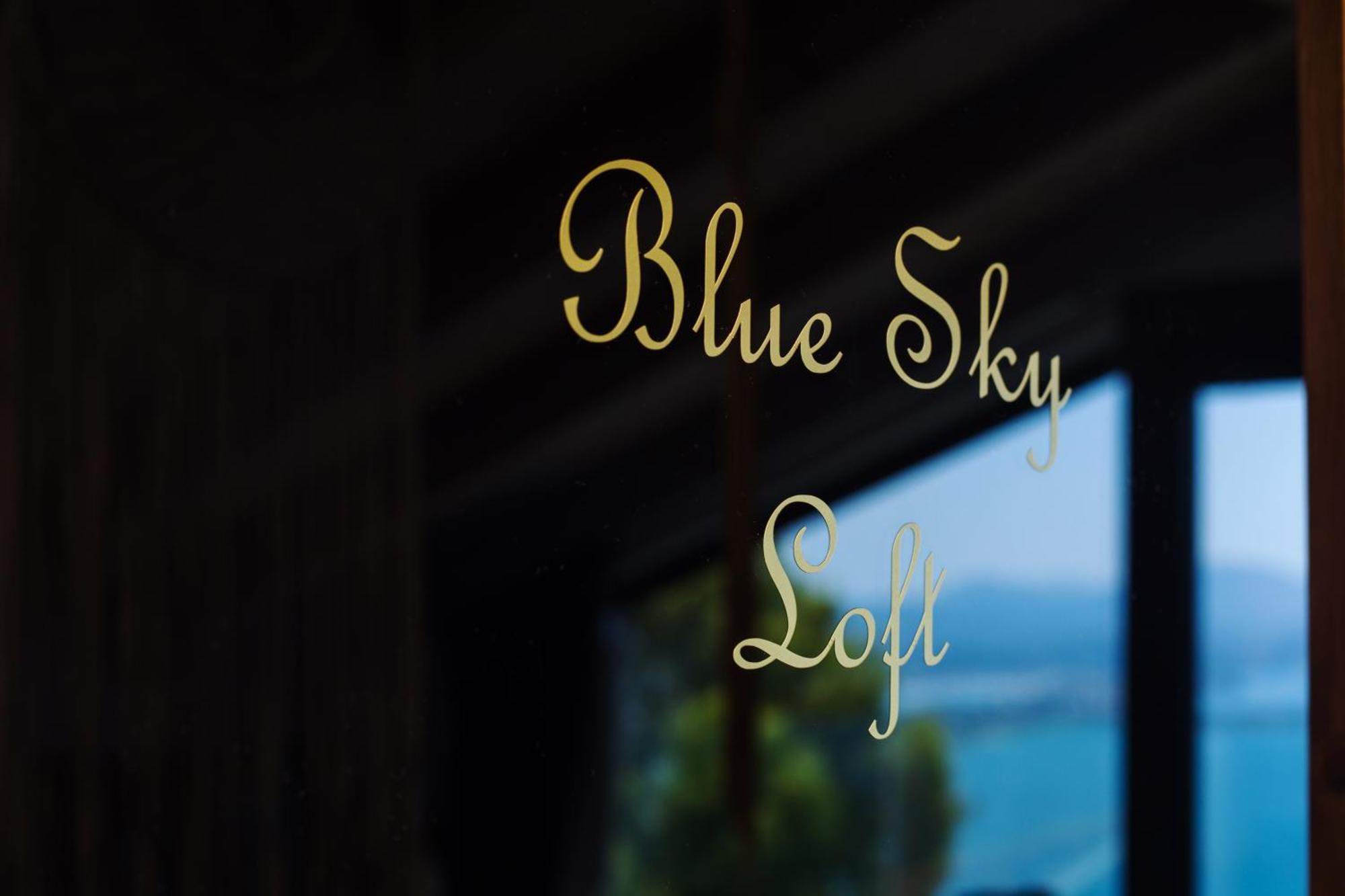 Apartamento Blue Sky Loft By Corfuescapes Spartylas Exterior foto